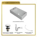 Ver mais imagens de Kit Cuba Rl545 Roma com Válvula Click e Sifão e Flexível
