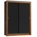 Ver imagem 3 de Guarda-roupa Solteiro Madesa Dallas Plus 2 Portas de Correr 4 Gavetas