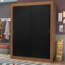 Ver imagem 1 de Guarda-roupa Solteiro Madesa Dallas Plus 2 Portas de Correr 4 Gavetas