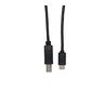 Cabo Tipo C 2.0 + Usb B Macho - 1m - 1