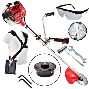 Roçadeira Kawashima KW330L4 Motor 4T e Lâmina de Vídia Para Fazendas, Chácaras, Sítios e