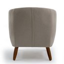 Ver imagem 6 de Kit 2 Poltrona Decorativas em Algodão Caramelo Pés de Madeira Carina - Larbelle