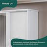 Guarda-roupa Casal 4 Portas 2 Gavetas Mônaco com Espelho - 12