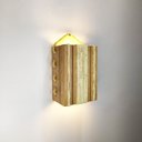 Ver imagem 4 de Luminária Parede Muro Arandela Madeira Maciça Sisal Rústica