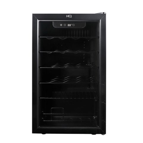 Adega de Vinhos Compressor Hq 75 Litros 24 Garrafas Preto Hq-av24h