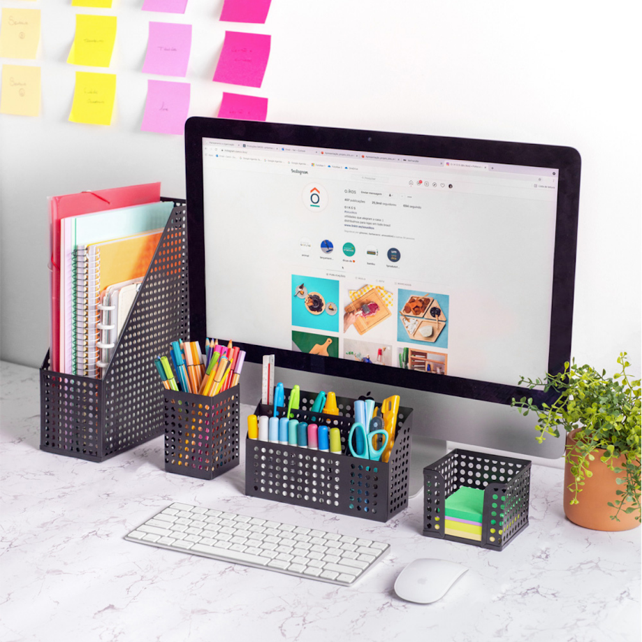 Ver imagem 4 de PORTA BLOCO DE ANOTACOES E NOTAS ADESIVAS:PRETO