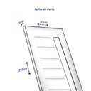 Ver imagem 4 de Folha de Porta de Madeira 210x82cm Bbv Eco Uniportas 