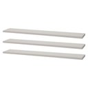 Ver imagem 2 de Kit 3 Prateleira Branca MDF 60 x 15cm Suporte Invisível