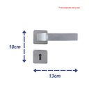 Ver imagem 7 de Kit Porta de Madeira 210x72cm Batente 15cm Lisa Primer Uniportas Abertura Esquerda