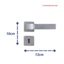 Ver mais imagens de Kit Porta de Madeira 210x72cm Batente 15cm Lisa Primer Uniportas Abertura Direita
