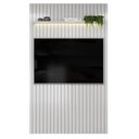 Ver imagem 2 de Painel para TV Trento 143 Ripado Bali LED com Mesa de Centro Lina-DJ Móveis