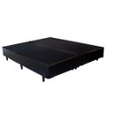 Ver imagem 3 de Cama Box Casal Bipartido 138 Sintético Preto com Colchão Ortobom Airtech Spring Pocket D26 Bege 70x1
