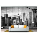 Ver imagem 1 de Papel De Parede Cidade Prédios Preto E Branco Ncd142