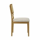 Ver imagem 4 de Conjunto de 2 Cadeiras Bel em Madeira Maciça, Encosto Anatômico com Tela em Ratan