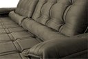 Ver imagem 7 de Sofá Retrátil Reclinável 300cm Ascari Suede Velut com molas Ensacadas - King House