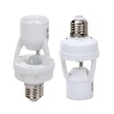 Ver imagem 3 de Sensor de Movimento para Lâmpada Soquete E27 Detecção 360 Graus até 6 Metros Resistente a Chuvas