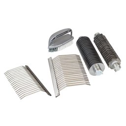 Amaciador de Carne Skymsen Ab Aço Inox 220v + Kit para Estrogonofe Skymsen Kes-ab/abs10 10mm - 6
