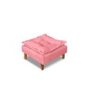 Ver imagem 5 de Poltrona Confortável para Amamentação com Puff Fibras Macias Rosa