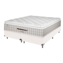 Ver imagem 1 de Cama Box Branco e Colchão Queen Presidencially Molas Ensacadas Unique