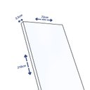 Ver imagem 3 de Folha de Porta de Madeira 210x72cm Lisa Primer Uniportas