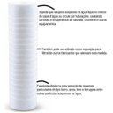 Ver imagem 4 de Refil Acqua 230RH 9.3/4' POE Filtro Acquabios Caixa de Água Ranhurado