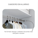 Ver imagem 3 de Guarda Roupa Sollo com Espelho 100%mdf - Novo Horizonte