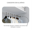 Ver imagem 3 de Guarda Roupa Sollo com Espelho 100%mdf - Novo Horizonte