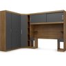 Conjunto para Quarto com Guarda Roupa Modular Gênova Plus - 2