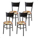 Ver imagem 1 de Conjunto 4 Cadeiras para Cozinha Viena:happy Hour
