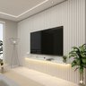 Painel para Tv 90 Polegadas Ripado com Led 330cm 100% Mdf Nobre - 1