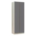 Ver imagem 1 de Guarda Roupa 2 Portas 3 Gavetas 80cm Prime Plus Luciane