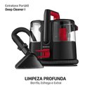 Ver imagem 2 de Extratora e Higienizadora Portátil Mondial Deep Cleaner I 1650w Preto/vermelho 127v- Exp-01-r