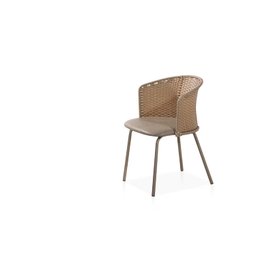 Mesa de Jantar Retangular 6 Cadeira Gourmet Geane Aço Nobre - 5