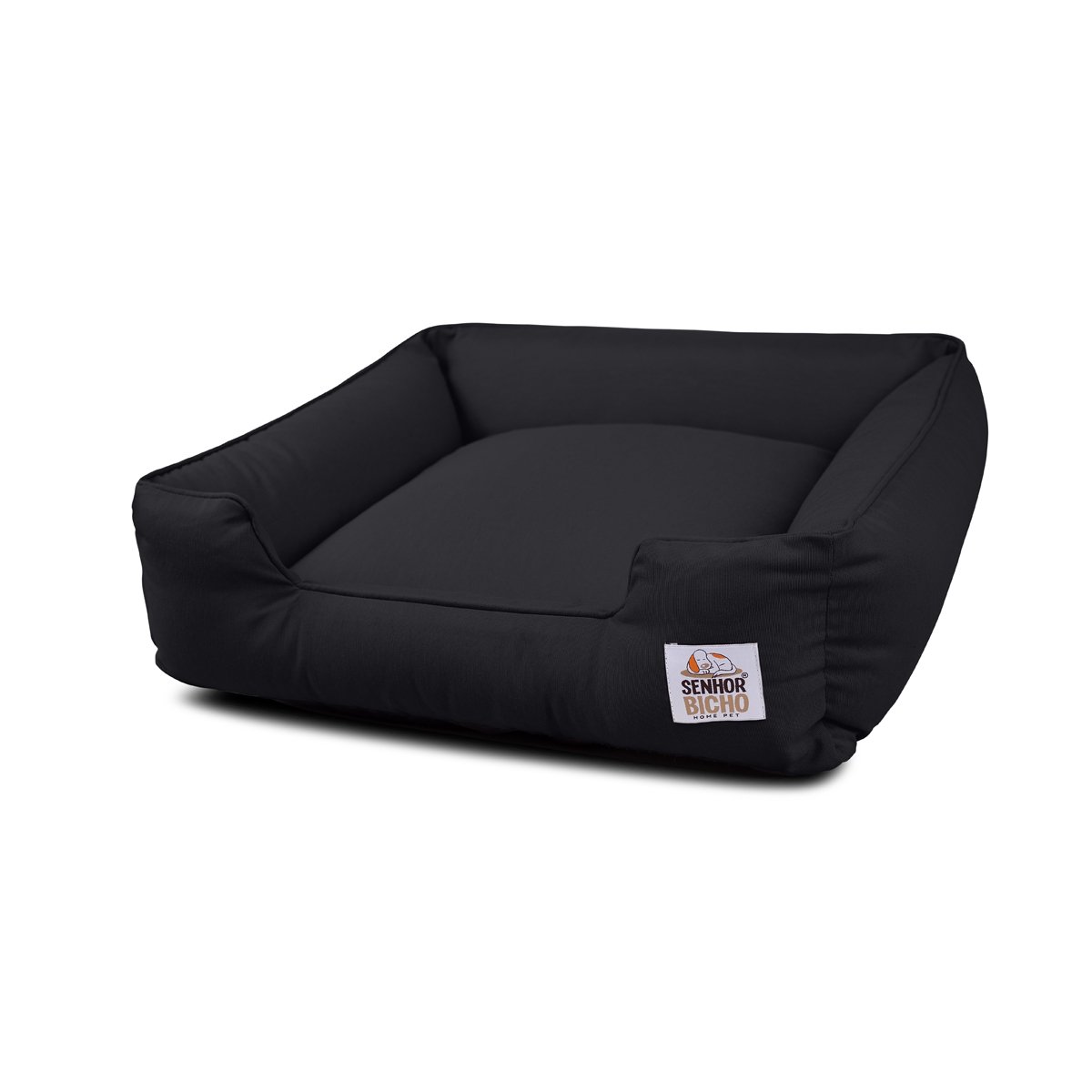 Enxoval Cama de Cachorro Waterblock 100% Impermeável com Proteção Uv Pandora com Zíper 53x53 Black - 3