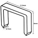 Ver imagem 7 de Grampos 8mm Tipo Reto para Grampeador de Pressão com 5000 Un | Fertak