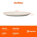 Ver imagem 3 de Prato de Sobremesa de Cerâmica Stoneware Sandy 18,5cm 1 Peça - Porto Brasil
