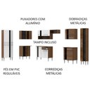Ver imagem 5 de Cozinha Canto Reto Emilly 17 Portas 1 Gaveta Branco Madesa