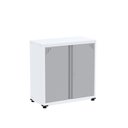 Ver imagem 2 de Armário de Aço 2 Portas 4 Prateleiras com Chave AP406SL