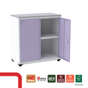 Ver imagem 3 de Armário de Aço 2 Portas 4 Prateleiras com Chave AP406SL