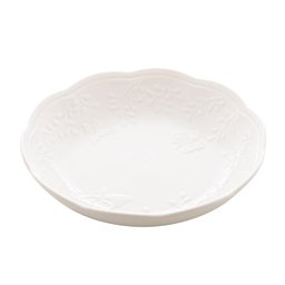 Prato Fundo Lyor de Porcelana New Bone Butterfly Flower 8517 - 1