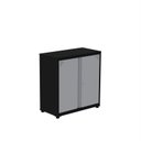 Ver imagem 2 de Armário de Aço 2 Portas 4 Prateleiras com Chave AP406SL