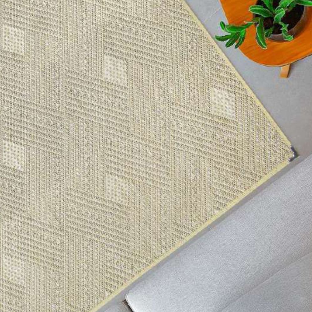 Tapete para Sala 2,00m x 3,00m Sisal Antiderrapante Sem Pelo Lâncer - 569 CLEAN - 4