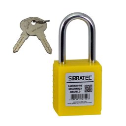 Cadeado de Segurança Dbs-lock Multiuso Amarelo para Trava de Disjuntor Din - 1