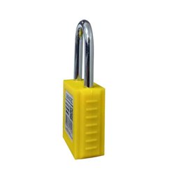 Cadeado de Segurança Dbs-lock Multiuso Amarelo para Trava de Disjuntor Din - 5