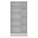 Ver imagem 4 de Sapateira para Quarto 1 Porta 7 Prateleiras Espresso Móveis Branco