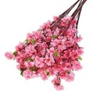 Ver imagem 4 de Cerejeiras Rosa Flores Delicadas Kit com 10 Galhos