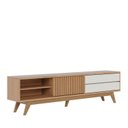 Ver imagem 5 de Rack para Tv até 75 Polegadas Pés Madeira Maciça Veneza