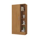 Ver imagem 2 de Sapateira para Quarto 1 Porta 7 Prateleiras Espresso Móveis