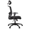 Cadeira Escritório Nr-17 Giratória Presidente Anm312 Anima Dallas Tela Preta Base Rodízio - 4
