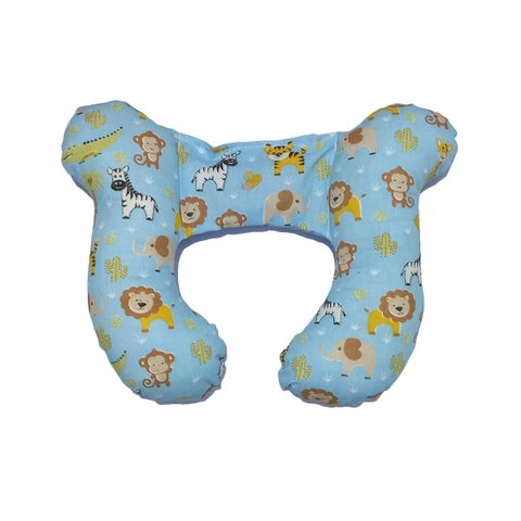 Almofada para Pescoço com Apoio Cabeça Bebe Cadeirinha Happy Line Apoio Almofada Protetor Posicionad